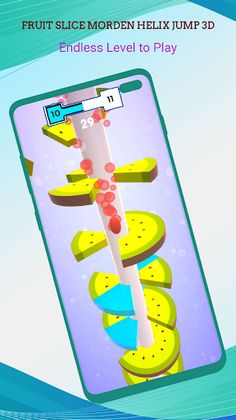 Fruit Slice Modern Helix Game - Screenshot 2