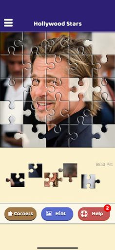 Hollywood Stars Jigsaw Puzzle - Screenshot 3