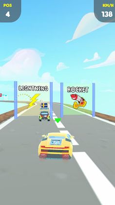 Shooting Car Race - Screenshot 1
