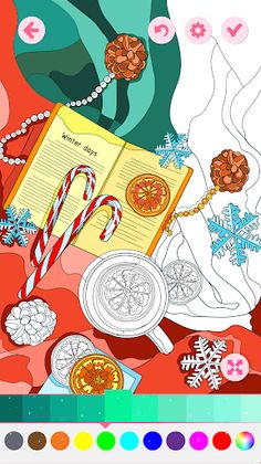 Magic Christmas Coloring Book - Screenshot 4