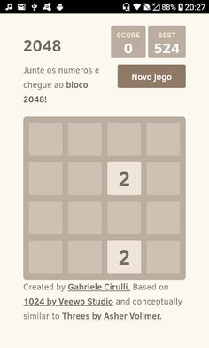 2048 Game Save - Screenshot 2