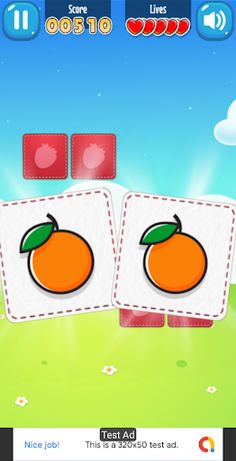 Fruit Memory - Screenshot 1