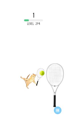 meme cat: smash tennis - Screenshot 4