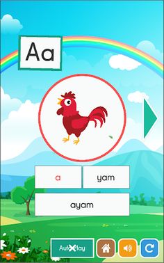 Belajar ABC, Nombor dan Warna - Screenshot 1