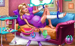 Pregnant Mom Care Nursing Game - Screenshot 1
