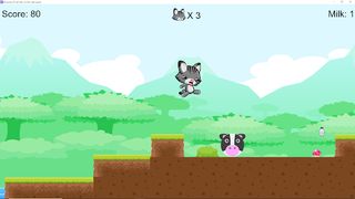 Cat Felix on the cake quest - Screenshot 1