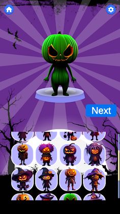 Halloween Pumpkin Monsters - Screenshot 4