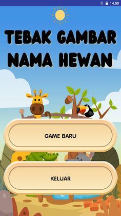 Tebak Gambar Nama Hewan - Screenshot 1
