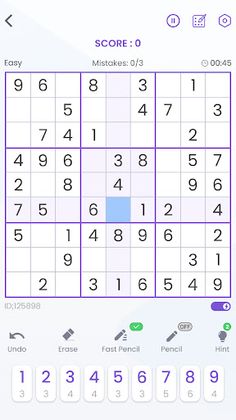 Classic Sudoku Puzzle Games - Screenshot 1