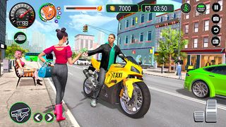 Flying Bike Driving Simulator - Screenshot 1