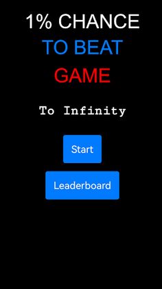 To Infinity Speed Runner Proof - Screenshot 1