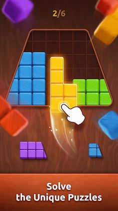Colorwood Blocks: Wood Puzzle - Screenshot 2