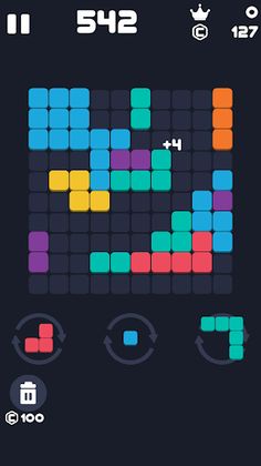 Block Mania : Classic Square & - Screenshot 1