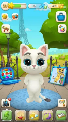 Oscar the Cat - Virtual Pet - Screenshot 2