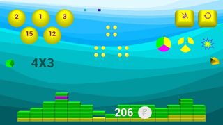 Multiplication table: Digit Wa - Screenshot 1