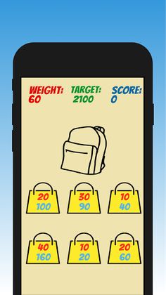 Knapsack Game - Screenshot 1