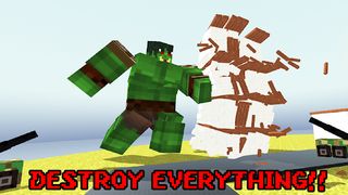 War Monster Titan: Blocky City - Screenshot 3