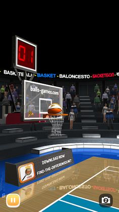 Basketball 3D Shooting Contest - Screenshot 2