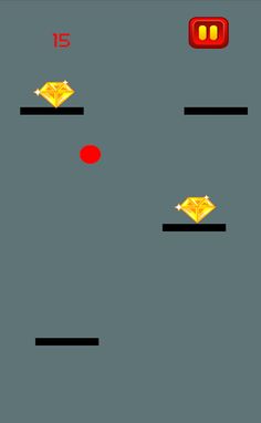 Zigzag Jumping Ball - Screenshot 1