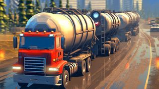 Oil Cargo Transport Truck Game - Screenshot 1