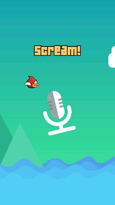 Scream Flappy - Control With Y - Screenshot 1