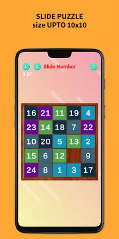 Slide Puzzle: 4 Modes, 8 Sizes - Screenshot 2