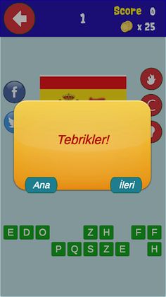 Ülke Bayrakları Bulmacası - Screenshot 3