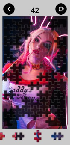 Cosplay puzzles jigsaw - Screenshot 2
