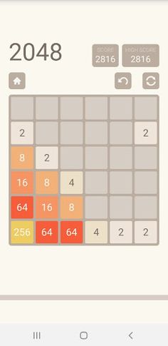 2048 Classic number puzzle - Screenshot 3