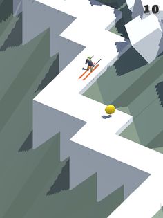 Tap Skier Free - Screenshot 4