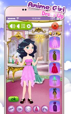 Anime Girl Dress Up - Screenshot 2