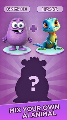 AI Mix Animal Jam: Merge Games - Screenshot 1