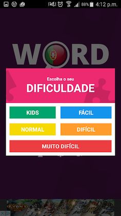 Jogos de Caça Palavras - Screenshot 2