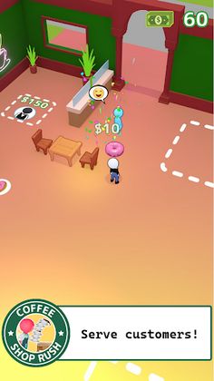 Coffee Shop Rush - Screenshot 1