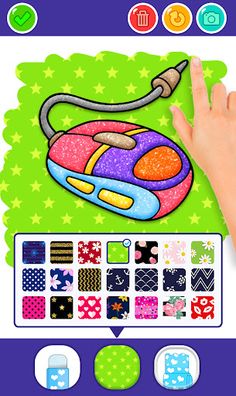 Glitter cute coloring pages - Screenshot 3