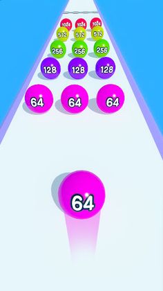 Rolling Ball Run Numbers Game - Screenshot 3