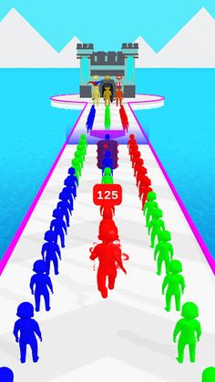 Giant Color Runner - Screenshot 2