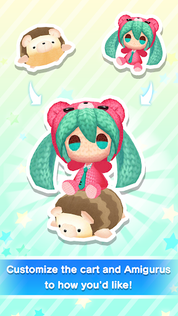 Hatsune Miku Amiguru Train - Screenshot 4