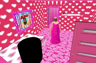 Horror Scary Granny Pink Barby - Screenshot 1