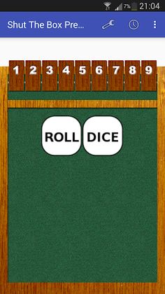 Shut The Box Premium - Screenshot 1