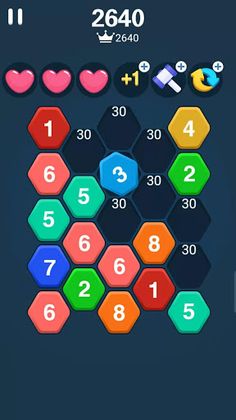 Hexa Number Puzzle - Screenshot 3
