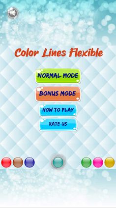 Color Lines Flexible: Bubble B - Screenshot 1