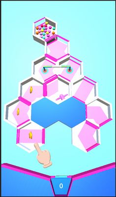 Hex Puzzle: Balls Path - Screenshot 1