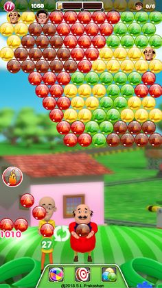 Motu Patlu Bubble Shoot Game - Screenshot 4