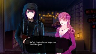 NightTown Intro(otome/BL game) - Screenshot 1