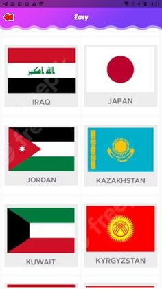 coloring flag asian countries - Screenshot 4
