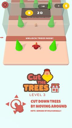 Cut the Trees - Lumberjack Run - Screenshot 1