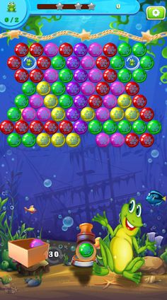 Frog Bubble Shooter - Screenshot 3