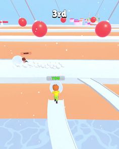 Snow Race - Screenshot 2