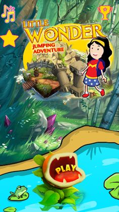 Little Wonder woman jumping - Screenshot 2